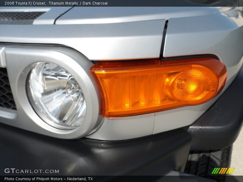 Titanium Metallic / Dark Charcoal 2008 Toyota FJ Cruiser