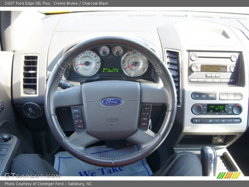 Creme Brulee / Charcoal Black 2007 Ford Edge SEL Plus