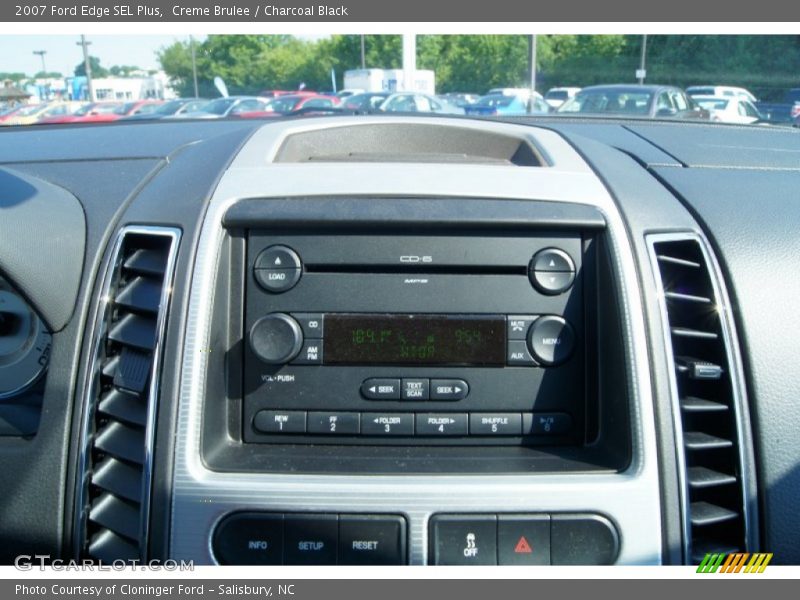 Creme Brulee / Charcoal Black 2007 Ford Edge SEL Plus