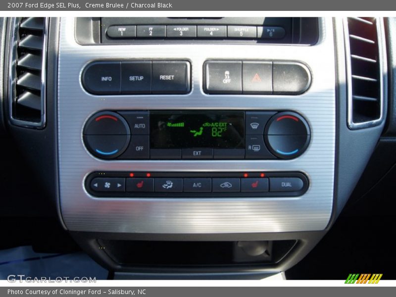 Creme Brulee / Charcoal Black 2007 Ford Edge SEL Plus