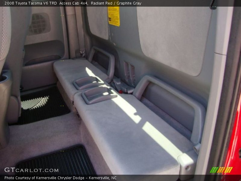 Radiant Red / Graphite Gray 2008 Toyota Tacoma V6 TRD  Access Cab 4x4
