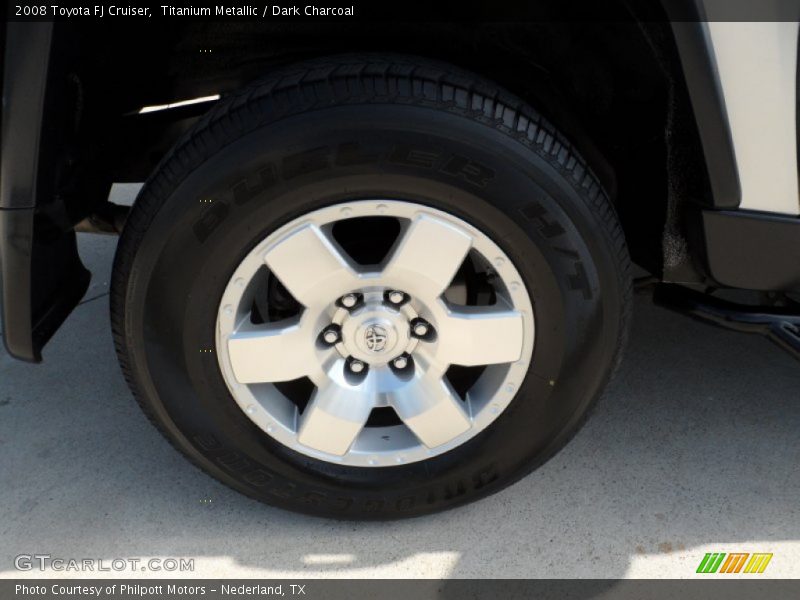 Titanium Metallic / Dark Charcoal 2008 Toyota FJ Cruiser