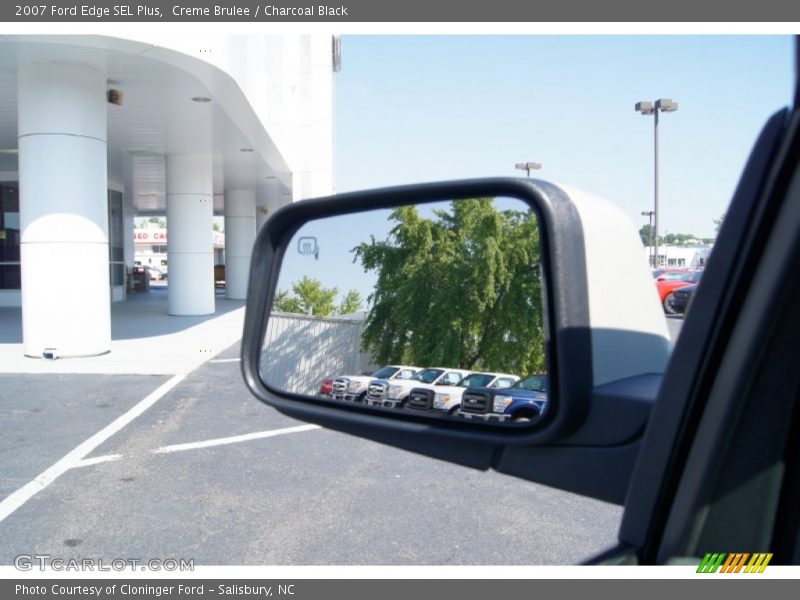 Creme Brulee / Charcoal Black 2007 Ford Edge SEL Plus