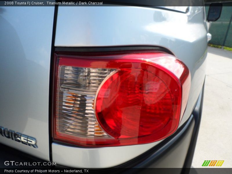 Titanium Metallic / Dark Charcoal 2008 Toyota FJ Cruiser