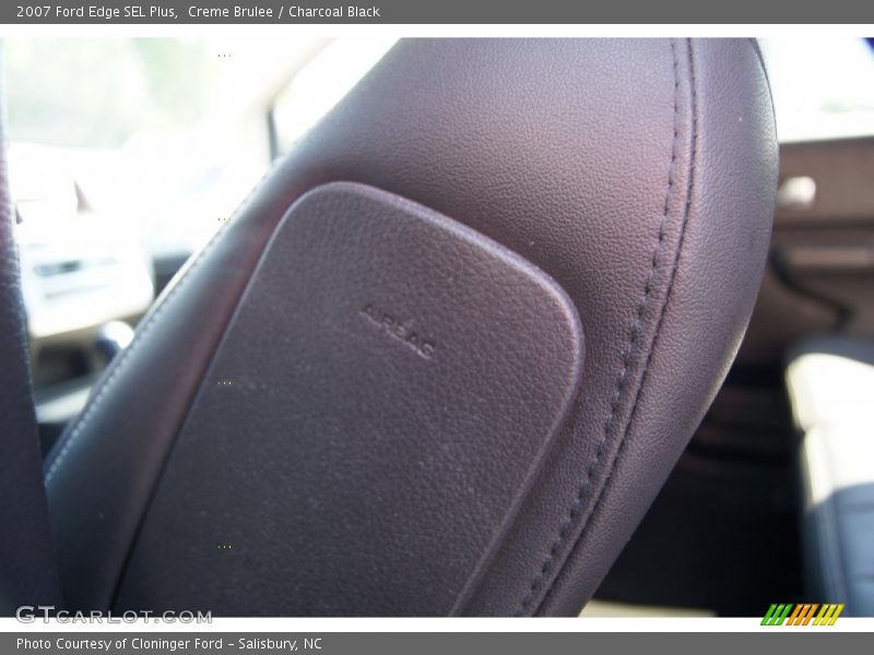 Creme Brulee / Charcoal Black 2007 Ford Edge SEL Plus