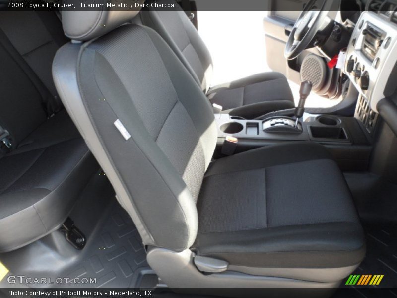 Titanium Metallic / Dark Charcoal 2008 Toyota FJ Cruiser