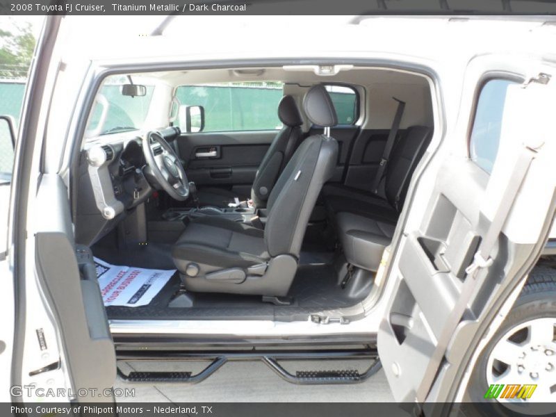 Titanium Metallic / Dark Charcoal 2008 Toyota FJ Cruiser