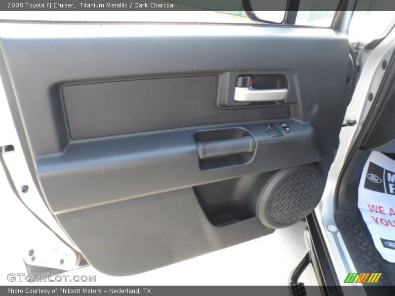 Titanium Metallic / Dark Charcoal 2008 Toyota FJ Cruiser