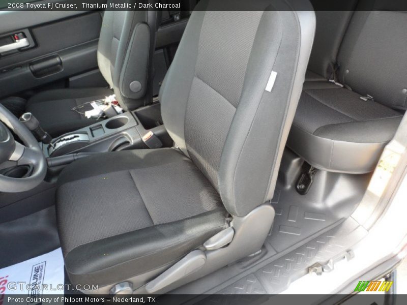 Titanium Metallic / Dark Charcoal 2008 Toyota FJ Cruiser