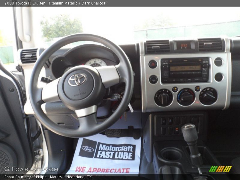 Titanium Metallic / Dark Charcoal 2008 Toyota FJ Cruiser