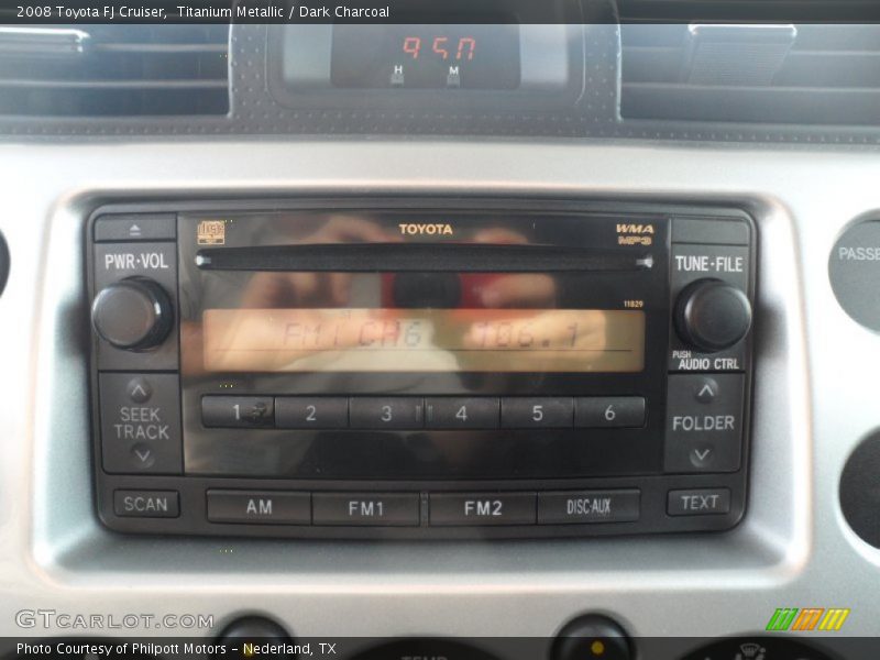 Titanium Metallic / Dark Charcoal 2008 Toyota FJ Cruiser