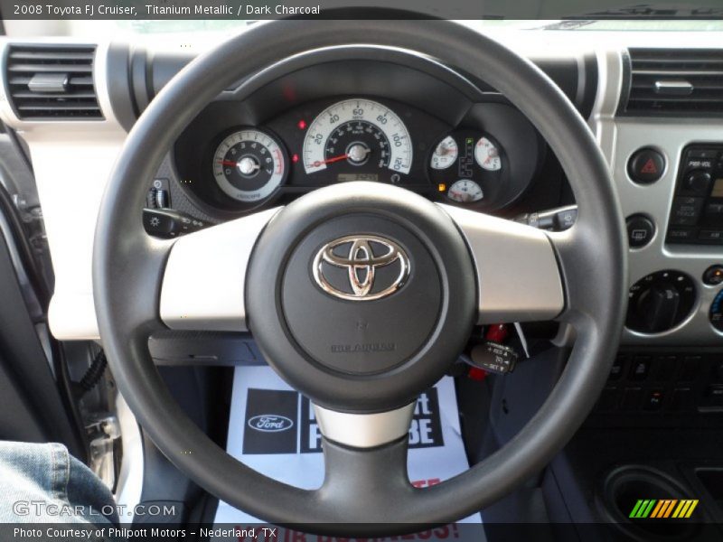 Titanium Metallic / Dark Charcoal 2008 Toyota FJ Cruiser