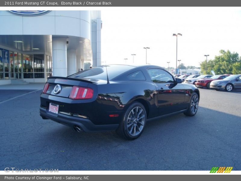 Ebony Black / Charcoal Black 2011 Ford Mustang GT Coupe