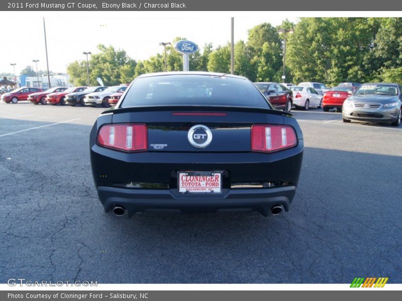 Ebony Black / Charcoal Black 2011 Ford Mustang GT Coupe