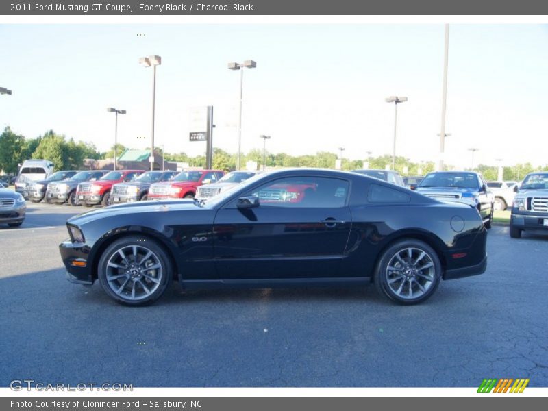 Ebony Black / Charcoal Black 2011 Ford Mustang GT Coupe