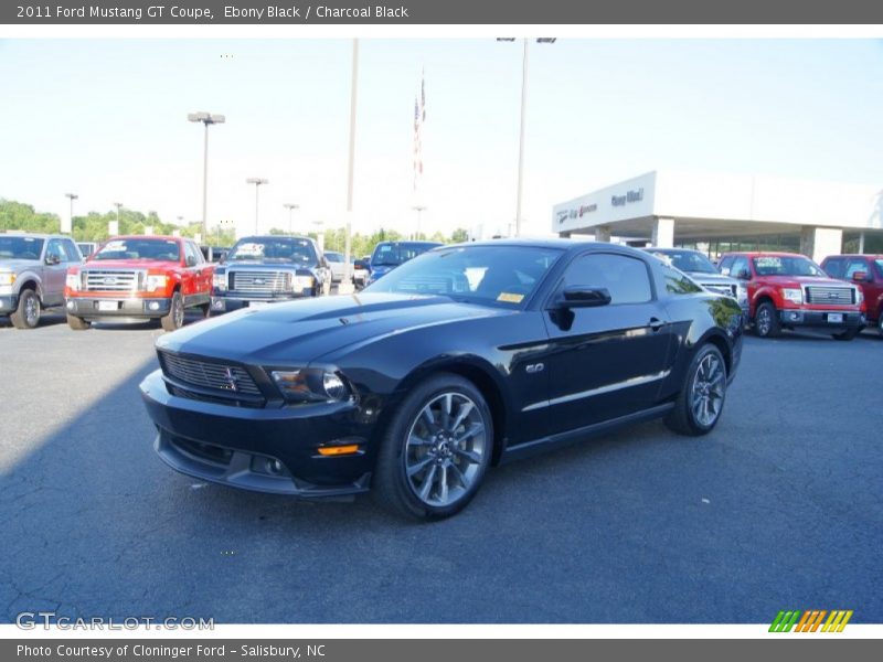 Ebony Black / Charcoal Black 2011 Ford Mustang GT Coupe