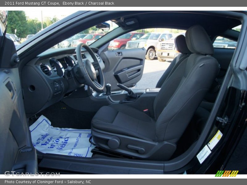 Ebony Black / Charcoal Black 2011 Ford Mustang GT Coupe