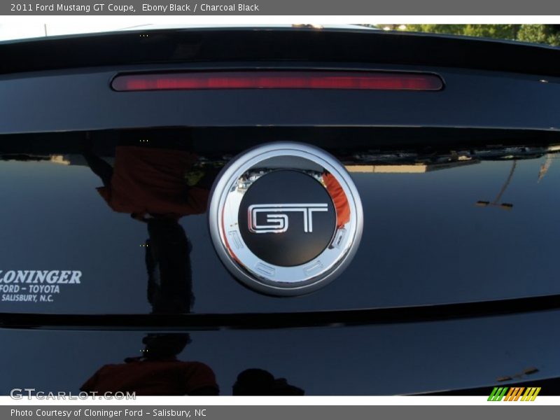 Ebony Black / Charcoal Black 2011 Ford Mustang GT Coupe