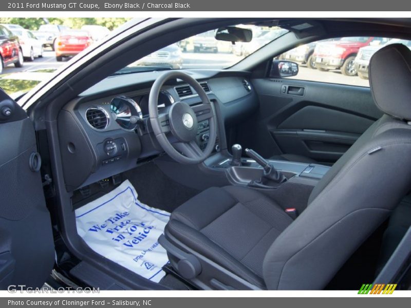 Ebony Black / Charcoal Black 2011 Ford Mustang GT Coupe