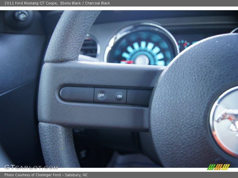 Ebony Black / Charcoal Black 2011 Ford Mustang GT Coupe