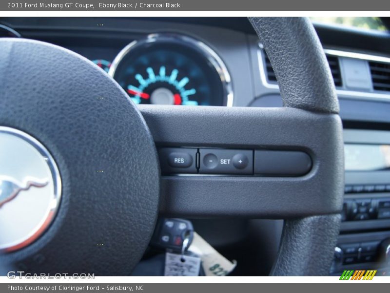 Ebony Black / Charcoal Black 2011 Ford Mustang GT Coupe