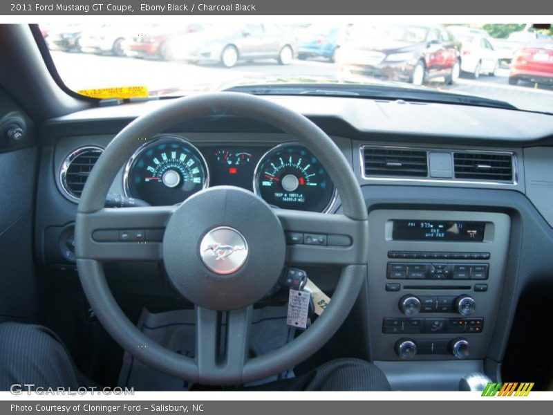 Ebony Black / Charcoal Black 2011 Ford Mustang GT Coupe