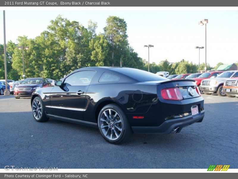 Ebony Black / Charcoal Black 2011 Ford Mustang GT Coupe
