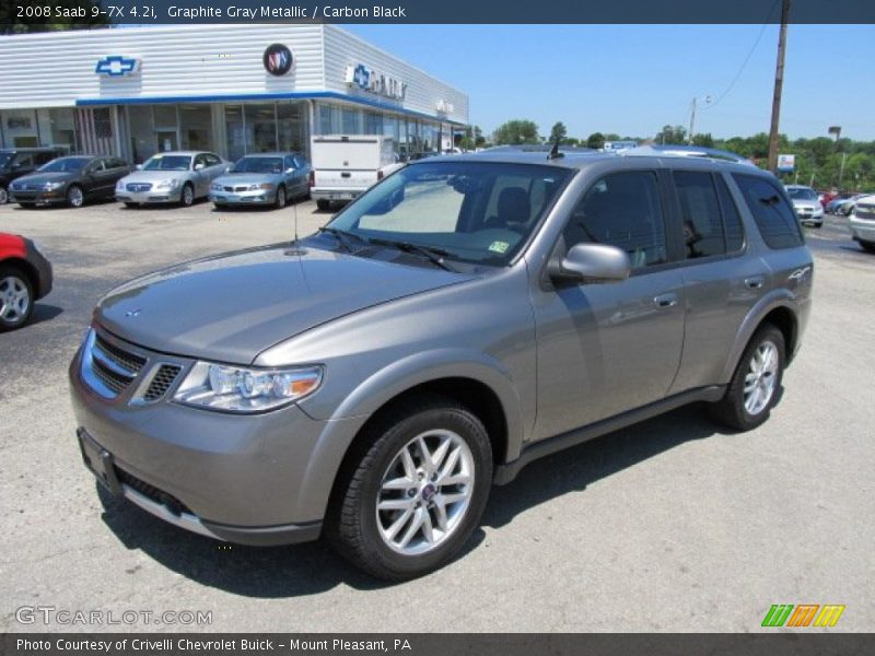Graphite Gray Metallic / Carbon Black 2008 Saab 9-7X 4.2i