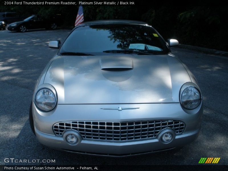 Platinum Silver Metallic / Black Ink 2004 Ford Thunderbird Premium Roadster