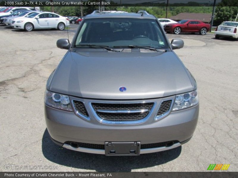 Graphite Gray Metallic / Carbon Black 2008 Saab 9-7X 4.2i