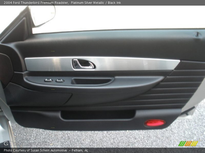 Platinum Silver Metallic / Black Ink 2004 Ford Thunderbird Premium Roadster