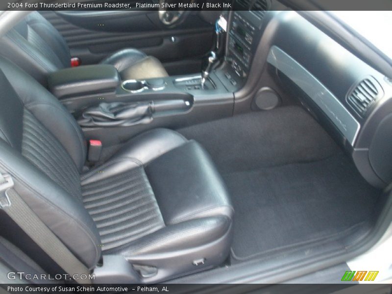 Platinum Silver Metallic / Black Ink 2004 Ford Thunderbird Premium Roadster