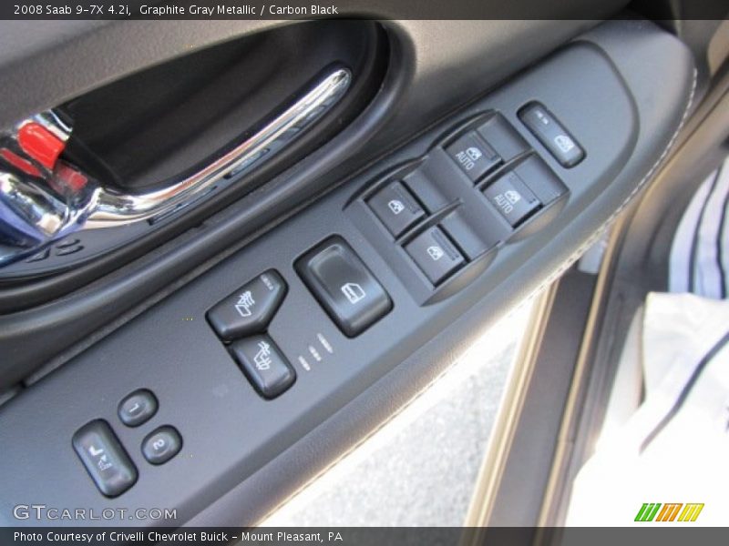 Graphite Gray Metallic / Carbon Black 2008 Saab 9-7X 4.2i