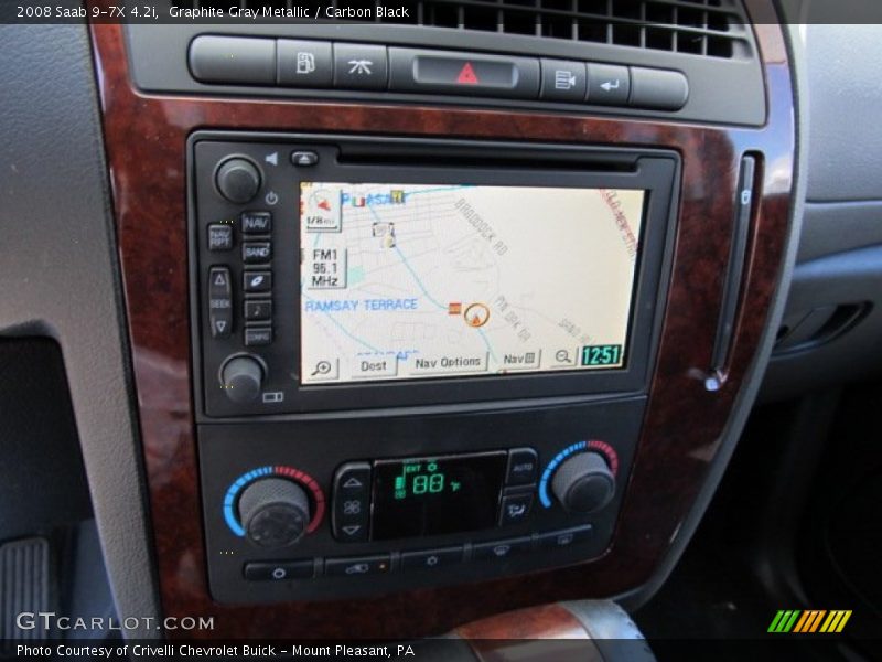 Graphite Gray Metallic / Carbon Black 2008 Saab 9-7X 4.2i