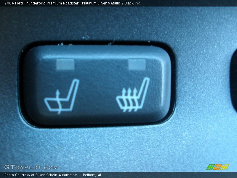 Platinum Silver Metallic / Black Ink 2004 Ford Thunderbird Premium Roadster