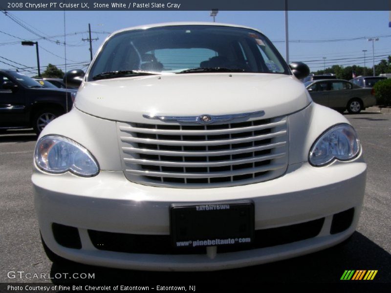 Stone White / Pastel Slate Gray 2008 Chrysler PT Cruiser LX