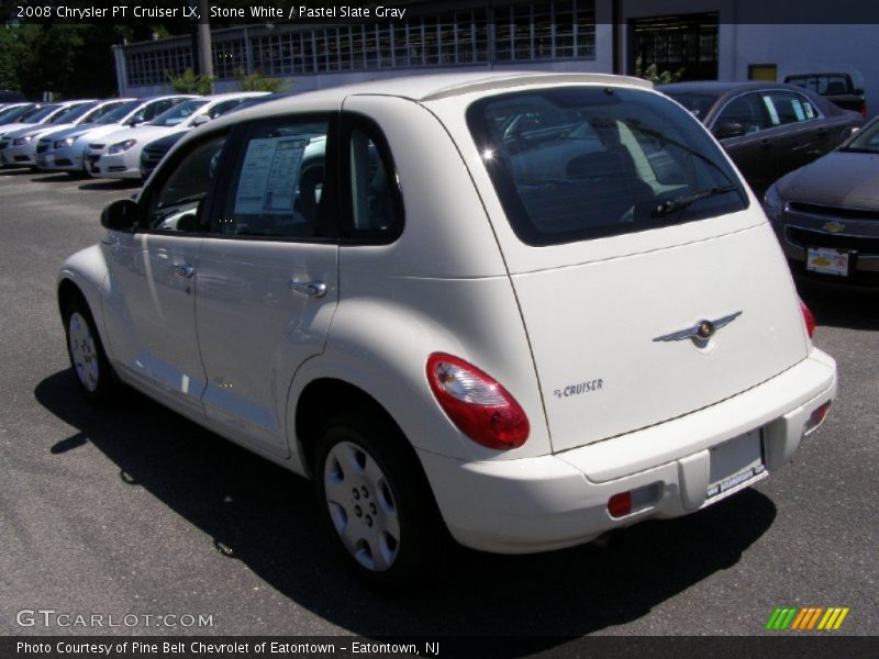 Stone White / Pastel Slate Gray 2008 Chrysler PT Cruiser LX