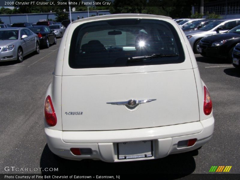 Stone White / Pastel Slate Gray 2008 Chrysler PT Cruiser LX