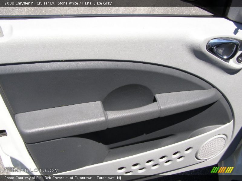 Stone White / Pastel Slate Gray 2008 Chrysler PT Cruiser LX