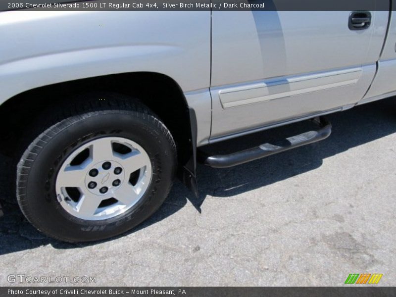 Silver Birch Metallic / Dark Charcoal 2006 Chevrolet Silverado 1500 LT Regular Cab 4x4
