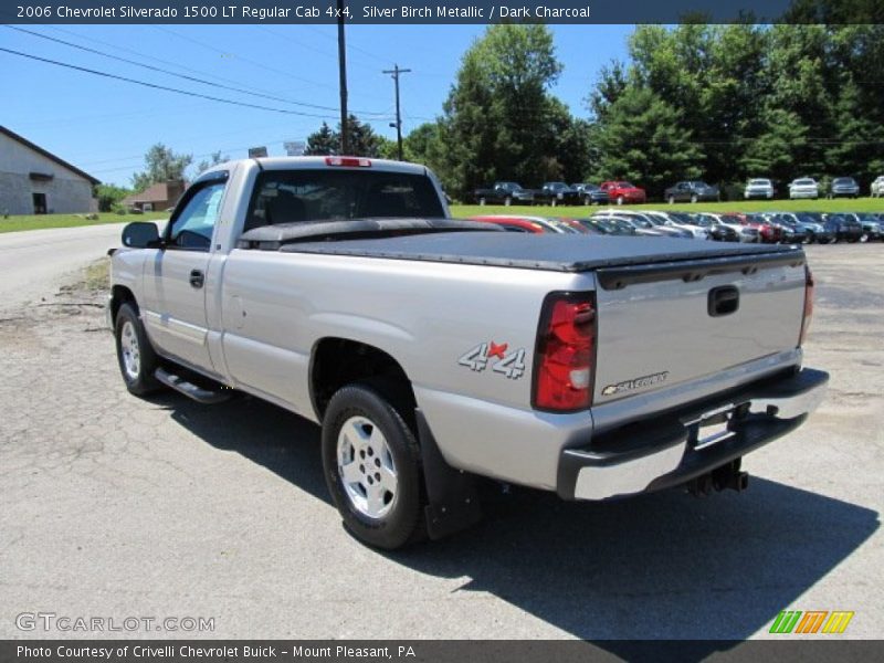  2006 Silverado 1500 LT Regular Cab 4x4 Silver Birch Metallic