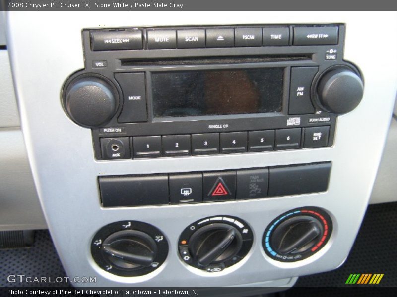 Stone White / Pastel Slate Gray 2008 Chrysler PT Cruiser LX