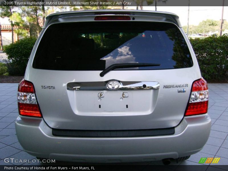 Millenium Silver Metallic / Ash Gray 2006 Toyota Highlander Hybrid Limited