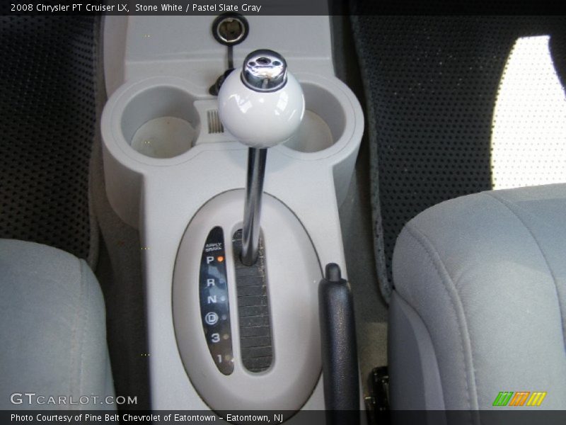 Stone White / Pastel Slate Gray 2008 Chrysler PT Cruiser LX