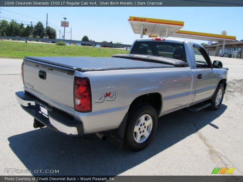 Silver Birch Metallic / Dark Charcoal 2006 Chevrolet Silverado 1500 LT Regular Cab 4x4