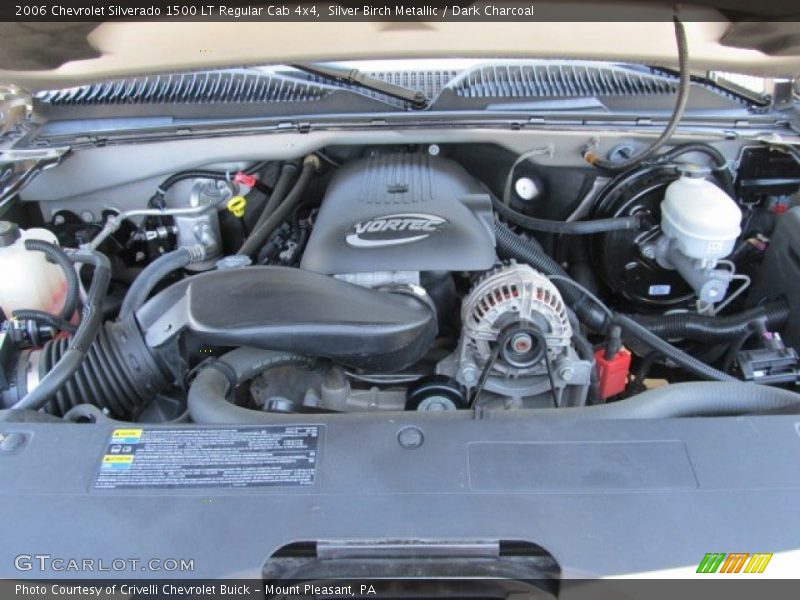 Silver Birch Metallic / Dark Charcoal 2006 Chevrolet Silverado 1500 LT Regular Cab 4x4