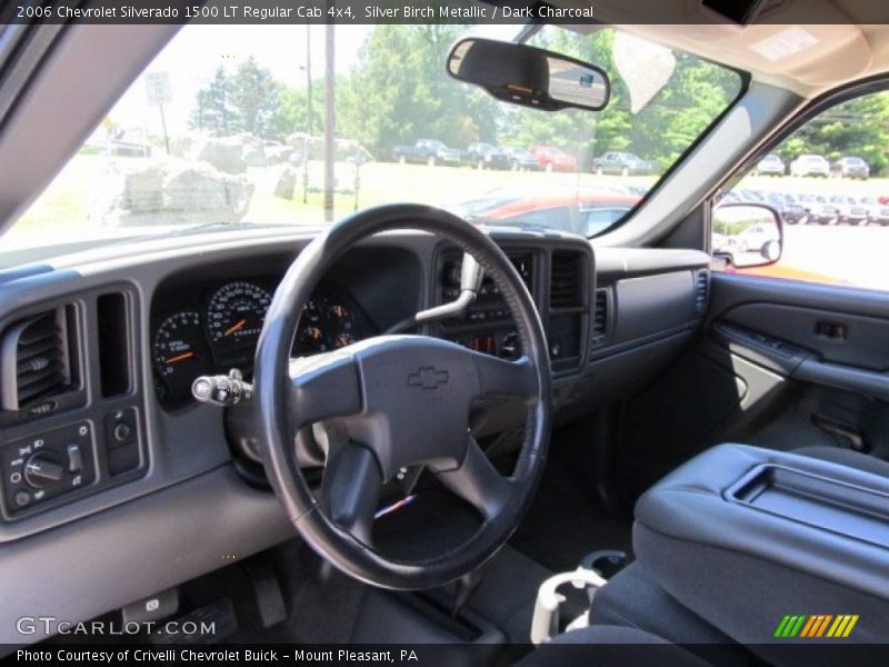 Silver Birch Metallic / Dark Charcoal 2006 Chevrolet Silverado 1500 LT Regular Cab 4x4