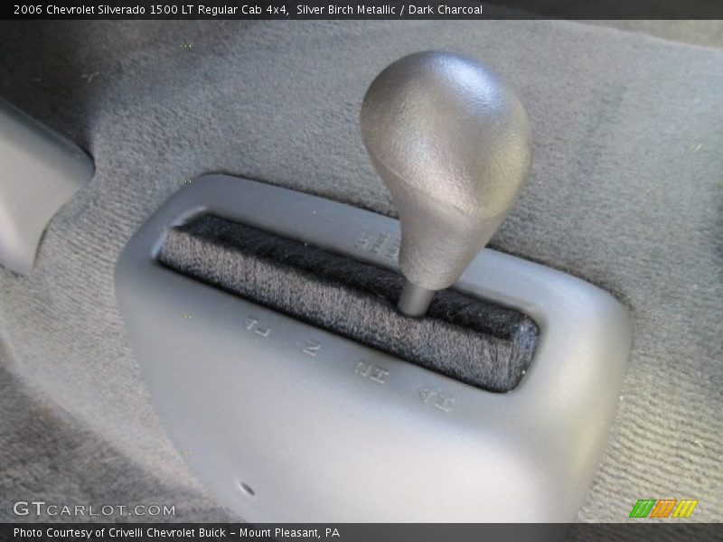 Silver Birch Metallic / Dark Charcoal 2006 Chevrolet Silverado 1500 LT Regular Cab 4x4
