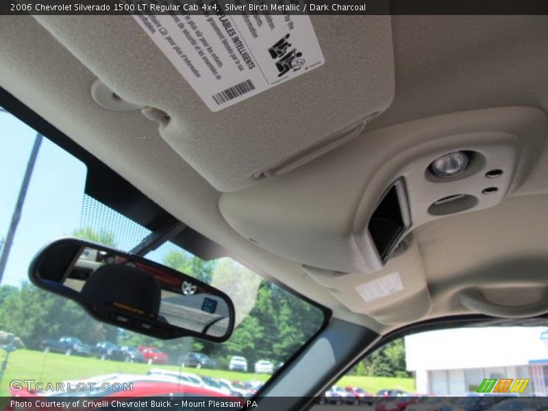 Silver Birch Metallic / Dark Charcoal 2006 Chevrolet Silverado 1500 LT Regular Cab 4x4