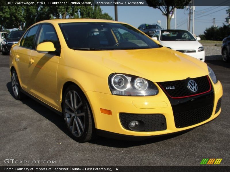Front 3/4 View of 2007 Jetta GLI Fahrenheit Edition Sedan